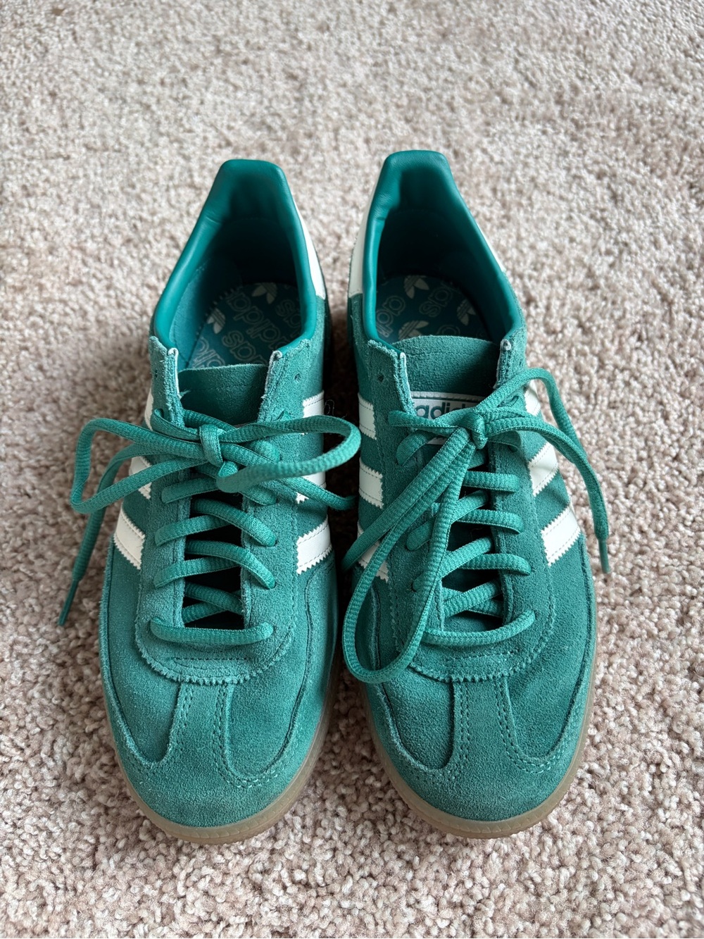 Adidas Women’s Handball Spezial Green Sneakers